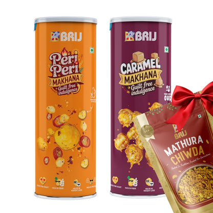 Peri Peri + Caramel Makhana with Namkeen Offer