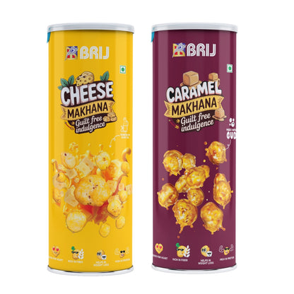 Makhana Combo (Cheese + Caramel)